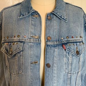 Levi’s Jeweled and Studder Truckers Jacket